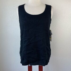 NWT Jones New York Wool Blend Sleeveless Sweater Size M